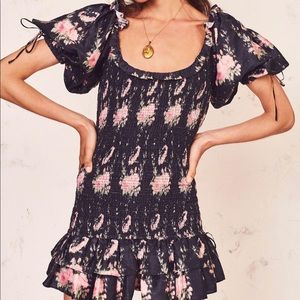 LoveShackFancy Violet Dress